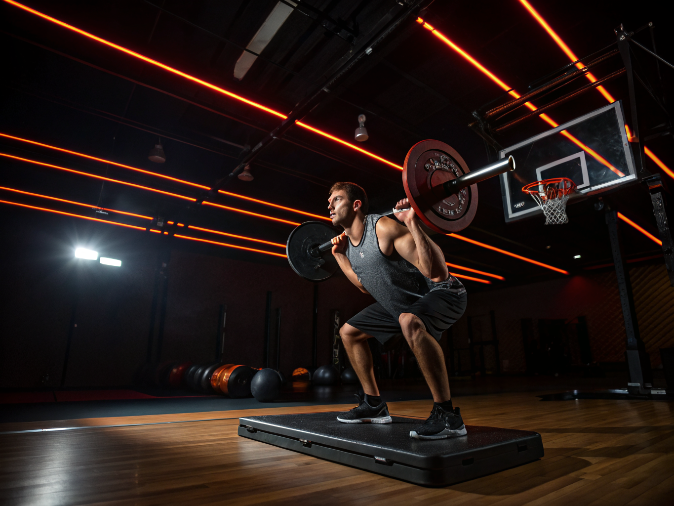 Functional strength training specifically designed for basketball players