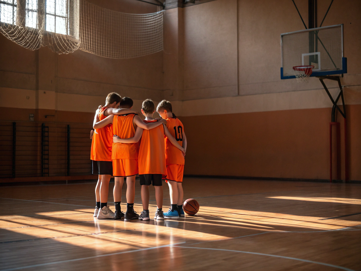 Youth development program building fundamental basketball excellence